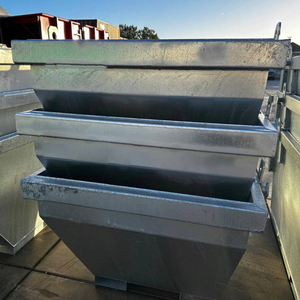 Bennes de levage frontales en métal de haute qualité pour l'extérieur, pour le traitement des déchets, empilables, machine de stockage de déchets, bennes de levage robustes - Product Image 3