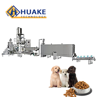 Ligne de production de croquettes sèches extrudées pour chiens et chats, machine de fabrication de friandises pour animaux de compagnie