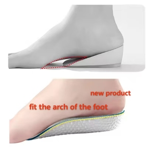 Đế lót giày khử mùi EVA cao 1.5/2.5/<span class=keywords><strong>3</strong></span>.5cm, chiều dài <span class=keywords><strong>3</strong></span>/<span class=keywords><strong>4</strong></span>, hỗ trợ vòm chân, bán chạy nhất dành cho nam nữ - Product Image 4