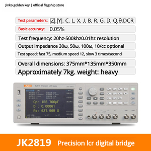 Testador Digital de Ponte <span class=keywords><strong>LCR</strong></span> de Alta Precisão Jinke JK2819 - Product Image 4
