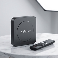 TV Box Inteligente Android de Alta Definición XS97 K2 Allwinner H313 4K con WiFi de Doble Banda y Bluetooth