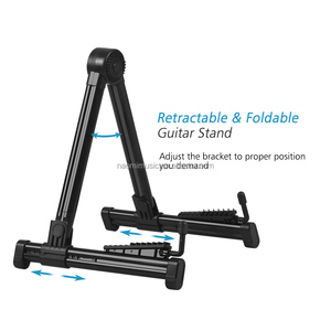 Support de guitare pliable en ABS, léger et portable pour guitare acoustique, électrique, basse, <span class=keywords><strong>violon</strong></span>, ukulélé - Product Image 5
