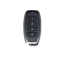 Télécommande sans fil universelle 433 MHz pour portes de garage, émetteur à code roulant 4 boutons, contrôleur de portail 6V RF sans fil
