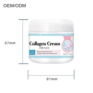Krim Kecantikan Kolagen Perawatan Kulit Label Pribadi, Krim Wajah Kolagen Anti Penuaan, Pelembap Pemutih untuk Kulit Bercahaya - Product Image 4