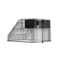 Couverture supérieure Snapmaker U1 50C, chambre chauffée, interrupteur de température automatique, filtration à 3 couches, réduction du bruit de 6 dB, accessoire d'imprimante 3D en plastique