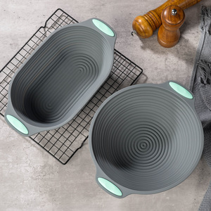 Vente en gros Plateau anti-pain pliable en silicone de qualité alimentaire Rangement facile et Fermentation efficace Outil de cuisson et de pâtisserie - Product Image 2