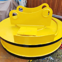 Aimant de levage de ferraille métallique haute résistance pour excavatrice, électroaimant pour excavatrice de 18-35 tonnes, grue, chariot élévateur