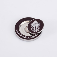 Accessoire de golf avec logo personnalisé en gros Marqueur de balle magnétique Marqueur de balle de golf magnétique personnalisé