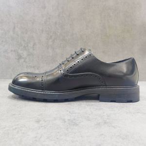 <strong>Brogue</strong> Carved Leather Dress Shoes for <strong>Men</strong> Large Size Formal Business Style for Office Career Winter Spring &amp; Autumn Use - Product Image 4