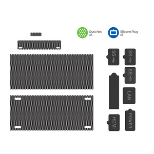 TYX-0669 giao diện điều khiển chống bụi Vent bìa chống bụi Silicone phích cắm phụ kiện cho <span class=keywords><strong>Xbox</strong></span> Series S - Product Image 2