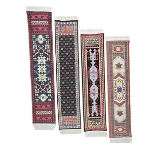 Customs Bookmark,Oriental Miniature Carpet Designed Turkish Woven Bookmark