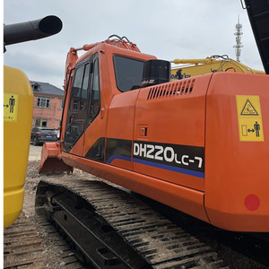 En Oferta, Excavadora de Cadenas Doosan DH 220 Usada de Alta Calidad a Precio de Fábrica, con Cucharón con Pinza - Product Image 5