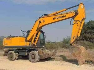 Excavadora Usada Hyundai 210W-7 en Oferta, 21 Toneladas, la Más Vendida, Excavadora de Ruedas Hyundai 210W-9 210w-7 Usada, Fabricada en Corea del Sur - Product Image 3