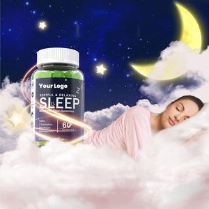 Harga grosir bantuan tidur Gummy 100% obat dan Gelatin bebas meningkatkan tidur Non GMO GABA Gummies untuk tidur - Product Image 2