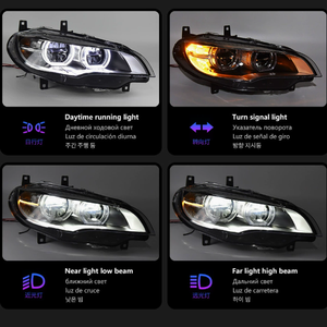 Factory Direct Sell for X6 2008-2014 LED DRL Turn Signal Taillights & Front Lights <b>12V</b> 6000K New <b>Plug</b> and Play - Product Image 6
