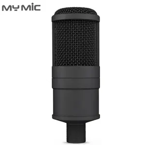 MY MIC ไมโครโฟนคอนเดนเซอร์ P200,ไมโครโฟนสำหรับสตูดิโอบันทึกเสียงแบบมีสายสำหรับบันทึกเสียงคอมพิวเตอร์