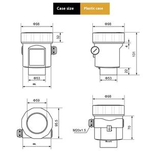 Medição Online Inteligente Densímetro Concentração Tester Tuning Fork Density Controller para Álcool Amônia Hidrômetro - Product Image 3