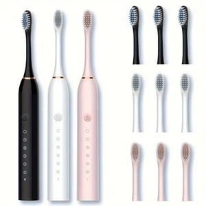 Brosse à dents électrique portable de haute qualité personnalisée, rechargeable par type C, sonique, étanche IPX7 - Product Image 1