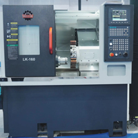 Machine de tournage CNC avec broche à axe C A2-5 pour tournage de précision de petites pièces en acier inoxydable et de raccords en laiton