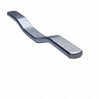 Pièces de rechange de haute qualité pour porte de conteneur maritime, norme ISO, poignée plate en acier de type pressé pour barre de verrouillage de conteneur de marchandises