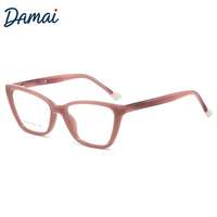 Monture de lunettes œil-de-chat surdimensionnée AC7005 en TR90, montures optiques de luxe en acétate, montures de lunettes tendance, Gafas