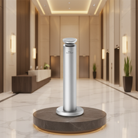 Diffuseur d'arômes intelligent en alliage d'aluminium, alimenté par USB, capacité de 100 ml, fonctionnement silencieux (35 dB), forte production de brume, télécommande complète