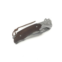 Couteau de survie camping de chasse en acier inoxydable M390 accepté personnalisé couteau de chasse de poche