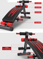 Matériel de musculation à domicile extensible en métal/haltère banc en fer matériel
