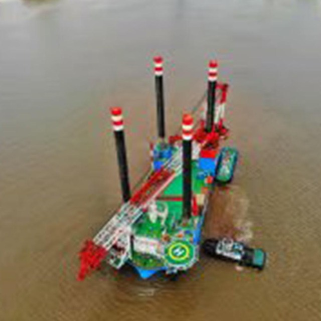 Self-Elevating Jack up Barge