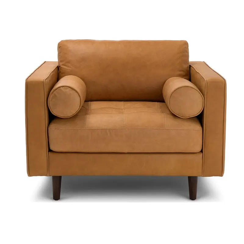 Hot Sale Antik Leder Lounge Sessel für Wohnzimmer