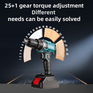 21V Lithium Battery Electric Drill 20mm Max Drilling Diameter 25 Torque Levels Brushed Motor Rechargeable For Home And Factory - Product Image 2