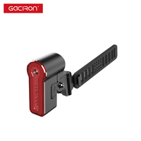 Feu arrière laser pour vélo Gaciron 30 lumens, étanche IPX6, rechargeable par USB-C, avec jusqu'à 100 heures d'autonomie, lumière d'avertissement LED pour vélo
