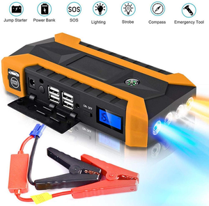 Démarreur de véhicule portable 12V, booster de batterie, powerbank 68000 mAh, démarreur de voiture - Product Image 4