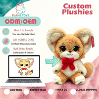 Fabricant d'Animaux en Peluche, Jouets en Peluche Personnalisés, Loup en Peluche avec Remplissage de Nanoparticules, Peluche Super Douce, OEM Personnalisé Selon Votre Conception