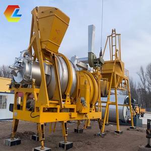 Usine de mélange d'asphalte 60t robuste à vendre Petite usine d'asphalte mobile 60 t/h avec prix d'usine Mini machine de dosage d'asphalte - Product Image 1