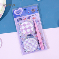 Joytop – Autocollants en PVC personnalisés en gros, découpés sur mesure, écologiques, imperméables, avec paillettes et motifs de dessins animés