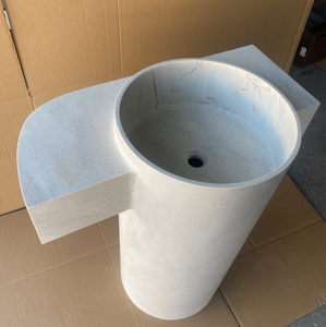 Vente directe en magasin, lavabo vertical pour le lavage des mains, lavabo intégré personnalisé en acrylique, pierre artificielle - Product Image 3