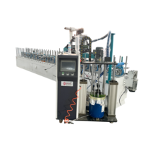 Fenêtre en bois porte cadre meubles Pvc placage profil emballage Machine profil stratification Machine colle froide et colle chaude