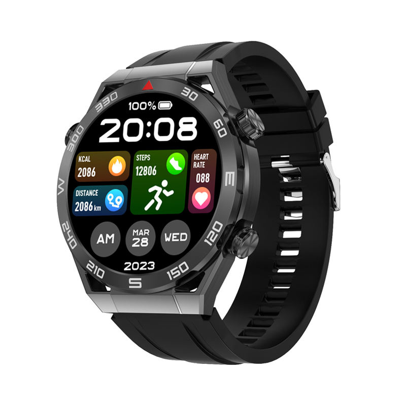 Black frame black silicone