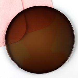 จีนโรงงาน1.56 HMC Photochromic เลนส์ภาพถ่ายสีน้ำตาลเลนส์ Photochromic ป้องกันแสงสะท้อนเลนส์ - Product Image 2