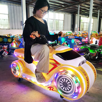 Voiture tamponneuse électrique d'intérieur et d'extérieur avec éclairage carré pour parents et enfants pour marché de nuit centres commerciaux loisirs divertissements