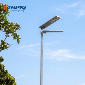 All-in-One <b>Solar</b> Light LED <b>Lampe</b> Solaire Outdoor Street Light with Battery <b>Power</b> for Road Application - Product Image 1