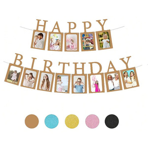 Fondo Fotográfico Tipo Banner Enrollable Estilo Viento, Decoración de Pared para Primer Cumpleaños - Product Image 1