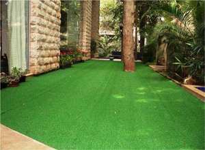 Лучшая цена, высокое качество, 40 мм синтетический газон, мягкий водонепроницаемый уличный садовый декор, Лидер продаж, искусственный газон - Product Image 6