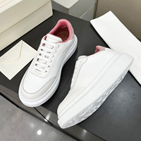 Sneakers basses en cuir pour hommes et femmes, inspirées des créateurs, tendance décontractée pour tous les jours