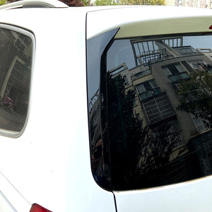 <b>Rear</b> <b>Spoiler</b> Side Wings Piano Black ABS For Volkswagen Sharan 2011-2020 <b>Rear</b> Bumper Fitment - Product Image 4