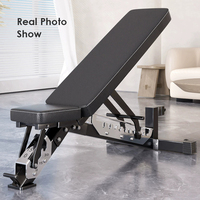 Banc de musculation pliable et réglable en métal ZHOYA SPORT avec caractéristiques de sécurité – Équipement de gym durable pour l'entraînement aux presse et aux exercices auxiliaires