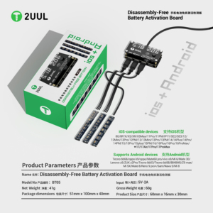 2UUL BT05 Carte d'activation <span class=keywords><strong>de</strong></span> batterie sans démontage pour réparation et test <span class=keywords><strong>de</strong></span> charge rapide iPhone <span class=keywords><strong>Samsung</strong></span> - Product Image 6