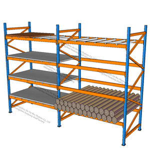 עץ תמיכה במלאי ביניים ביניים רצפת מתכת אחסון מדף מדפי כבד החובה Longspan מדף מדפי תעשייתית - Product Image 1