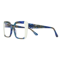 Lunettes de soleil polarisées classiques en acétate très populaires 2023, monture rectangulaire, motif floral, unisexe